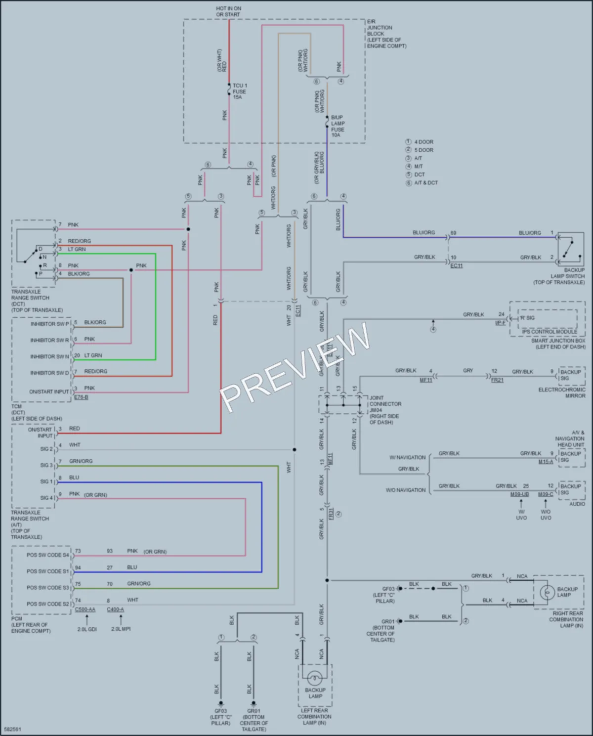 2018 Kia Forte5 Exterior Lights wiring diagram preview
