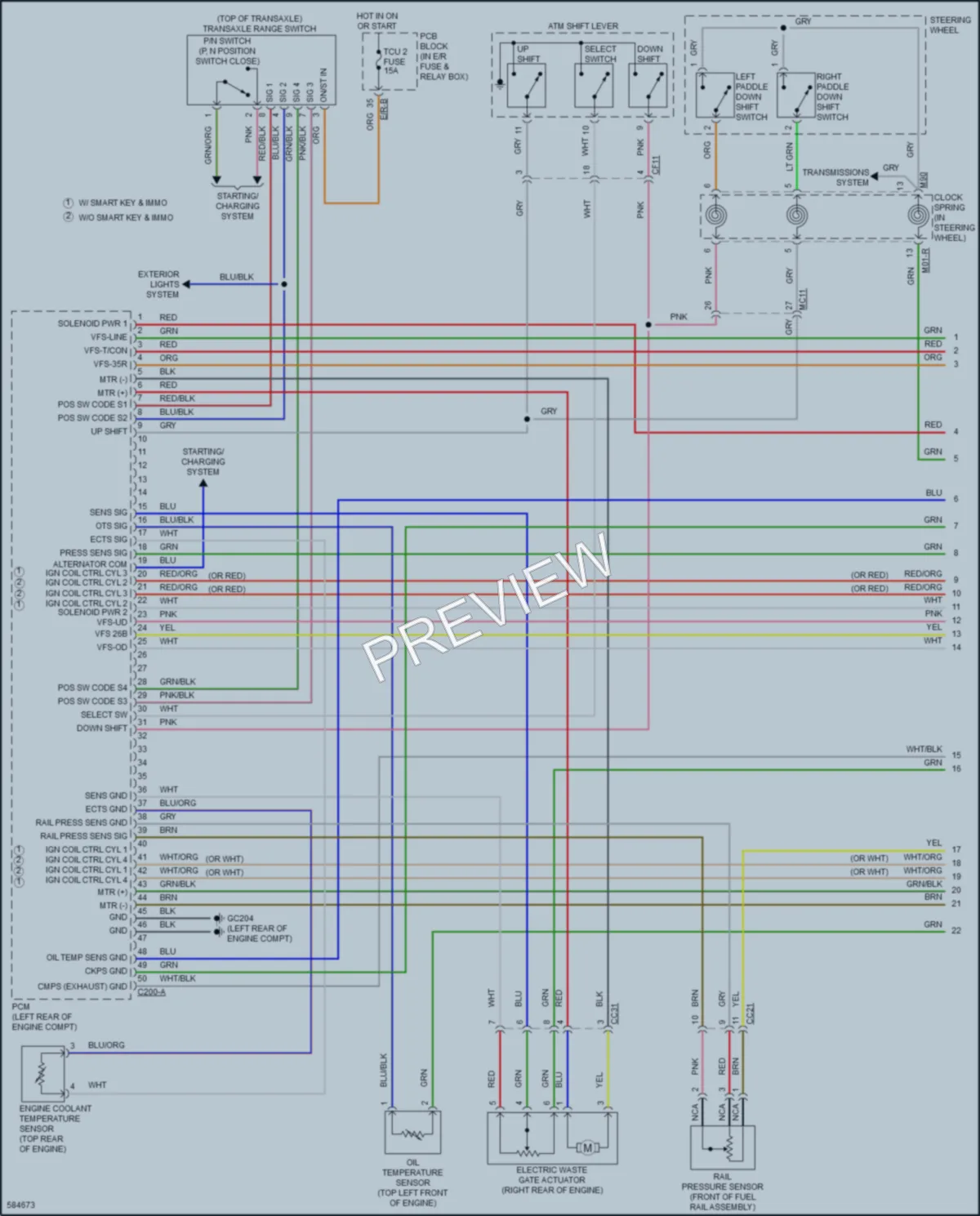 2018 Kia Sportage Engine Performance wiring diagram preview