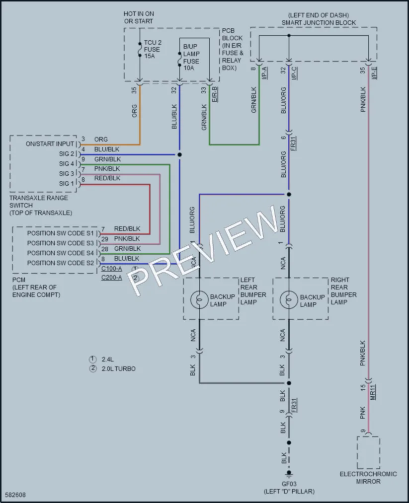 2018 Kia Sportage Exterior Lights wiring diagram preview