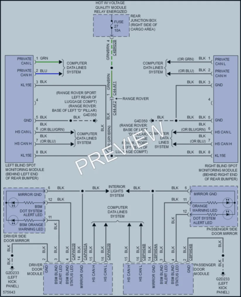 2018 LandRover RangeRoverSport Navigation wiring diagram preview