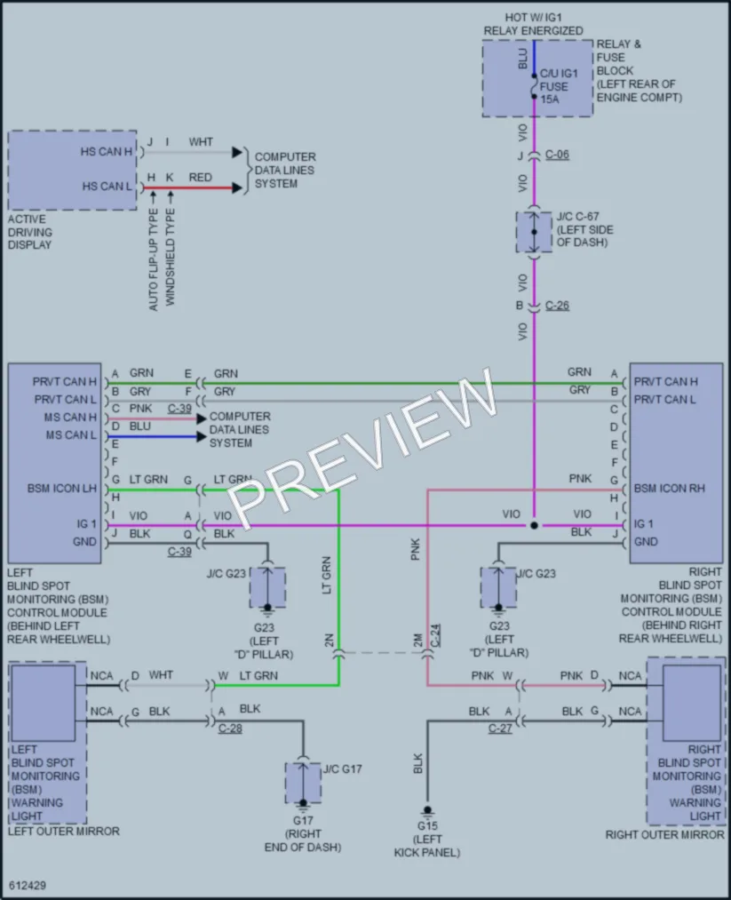 2018 Mazda CX5 Navigation wiring diagram preview
