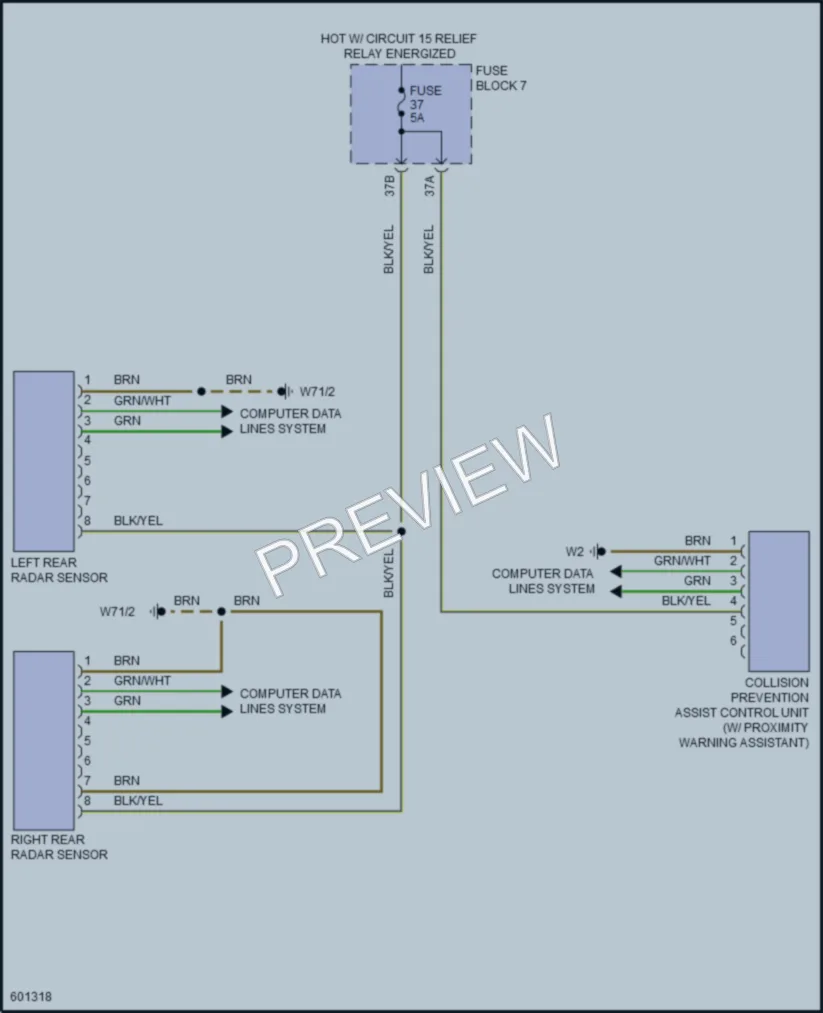 2018 MercedesBenz 3500Sprinter Navigation wiring diagram preview