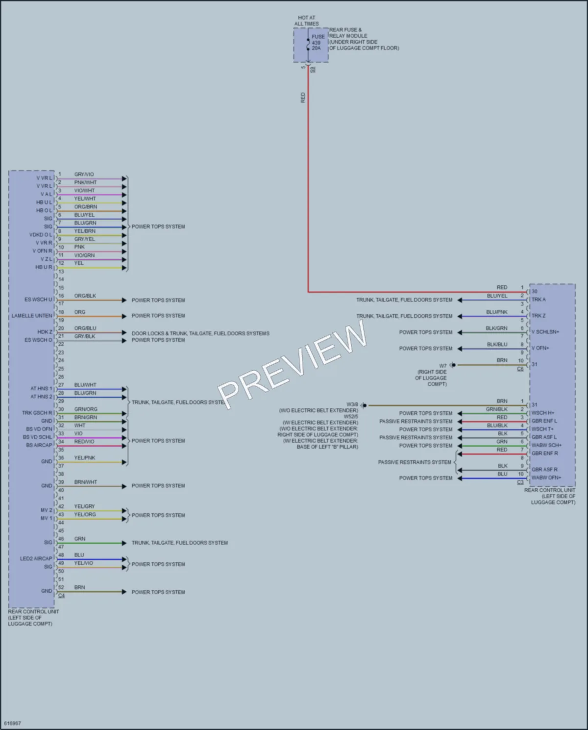2018 MercedesBenz C300 Body Control Modules wiring diagram preview