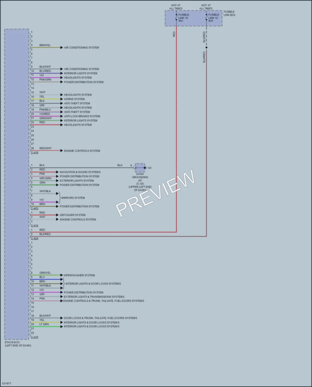 2018 Mitsubishi OutlanderPHEV Body Control Modules wiring diagram preview