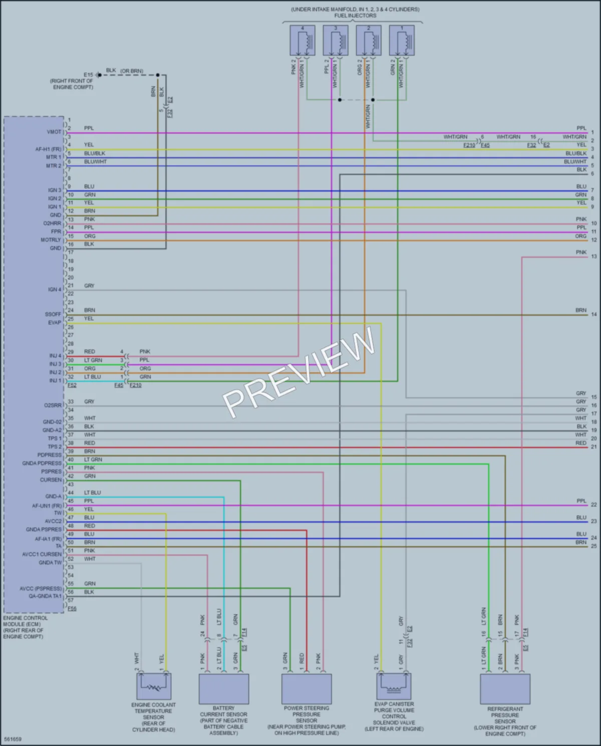2018 Nissan Frontier Engine Performance wiring diagram preview