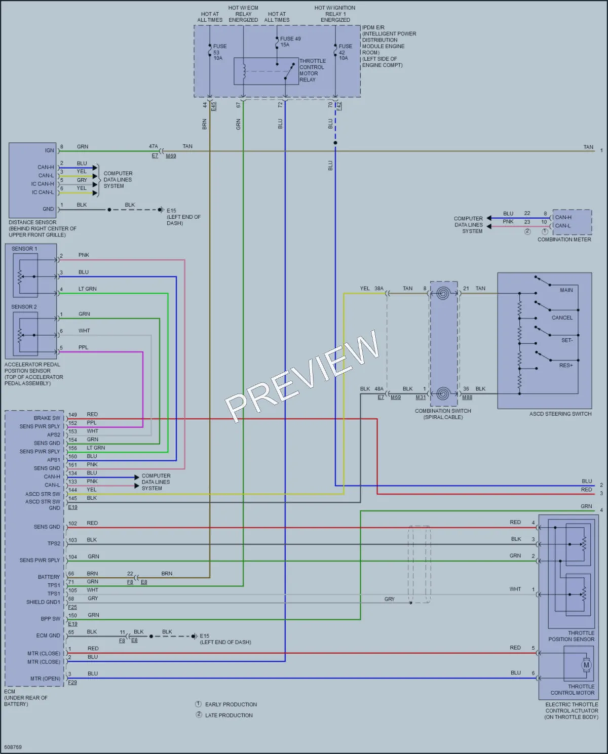 2018 Nissan Kicks Cruise Control wiring diagram preview