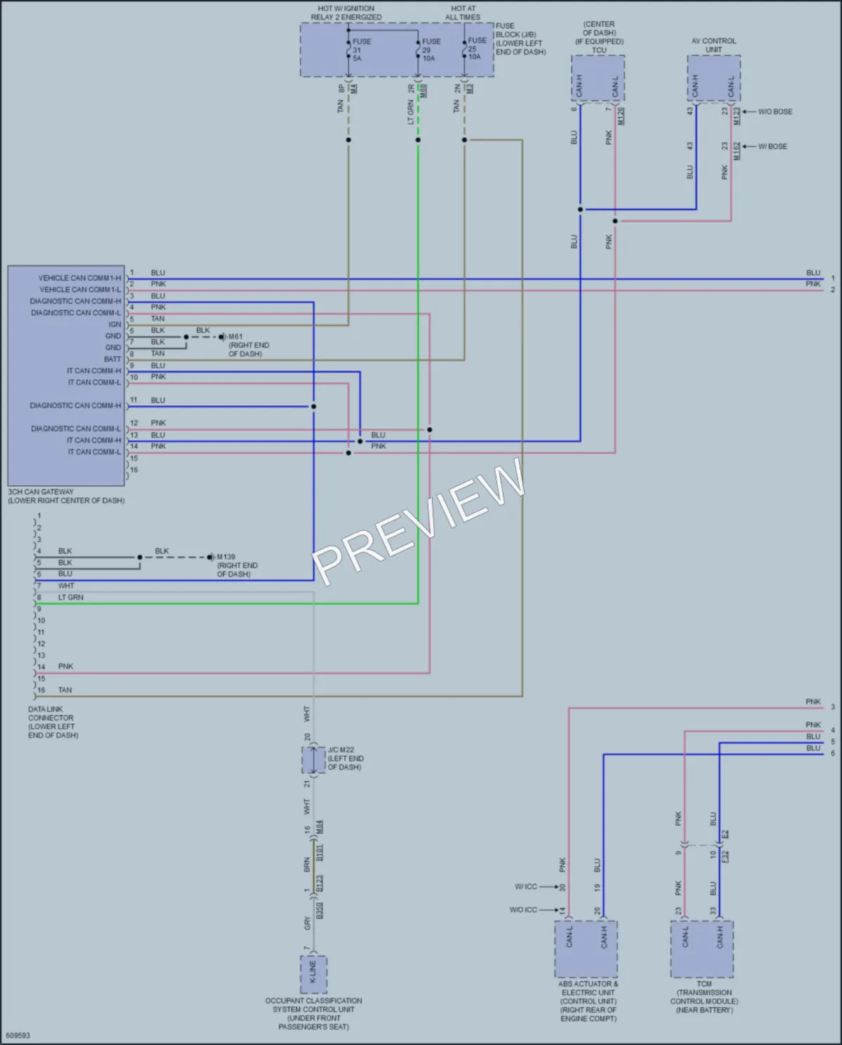 2018 Nissan Murano Computer Data Lines wiring diagram preview