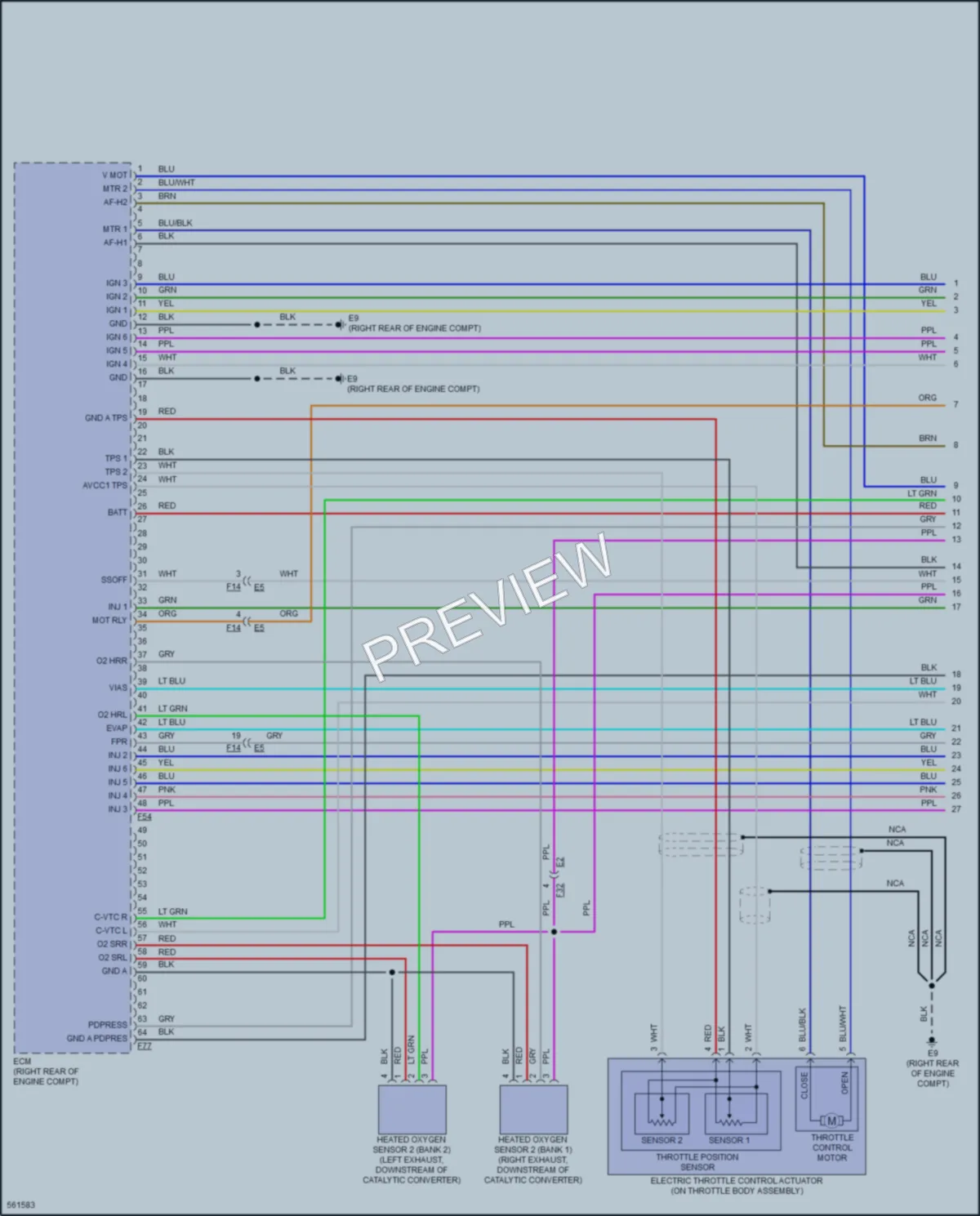 2018 Nissan NV3500HD Engine Performance wiring diagram preview