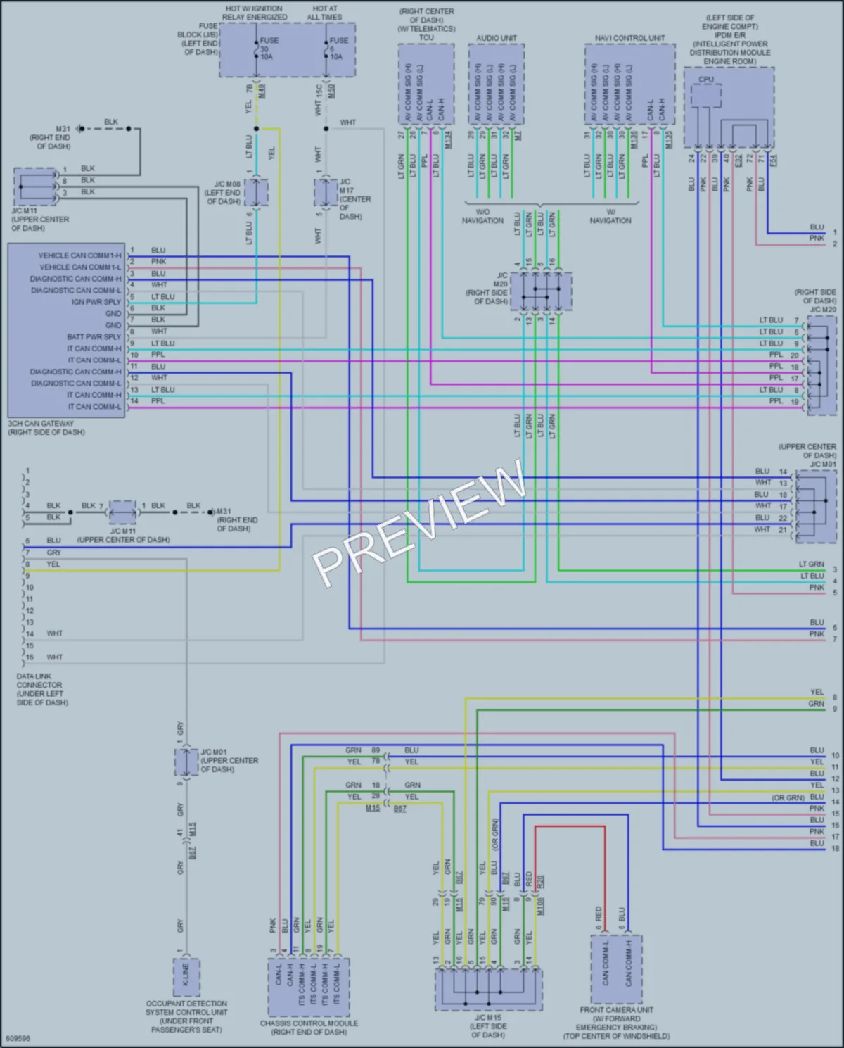 2018 Nissan RogueSport Computer Data Lines wiring diagram preview