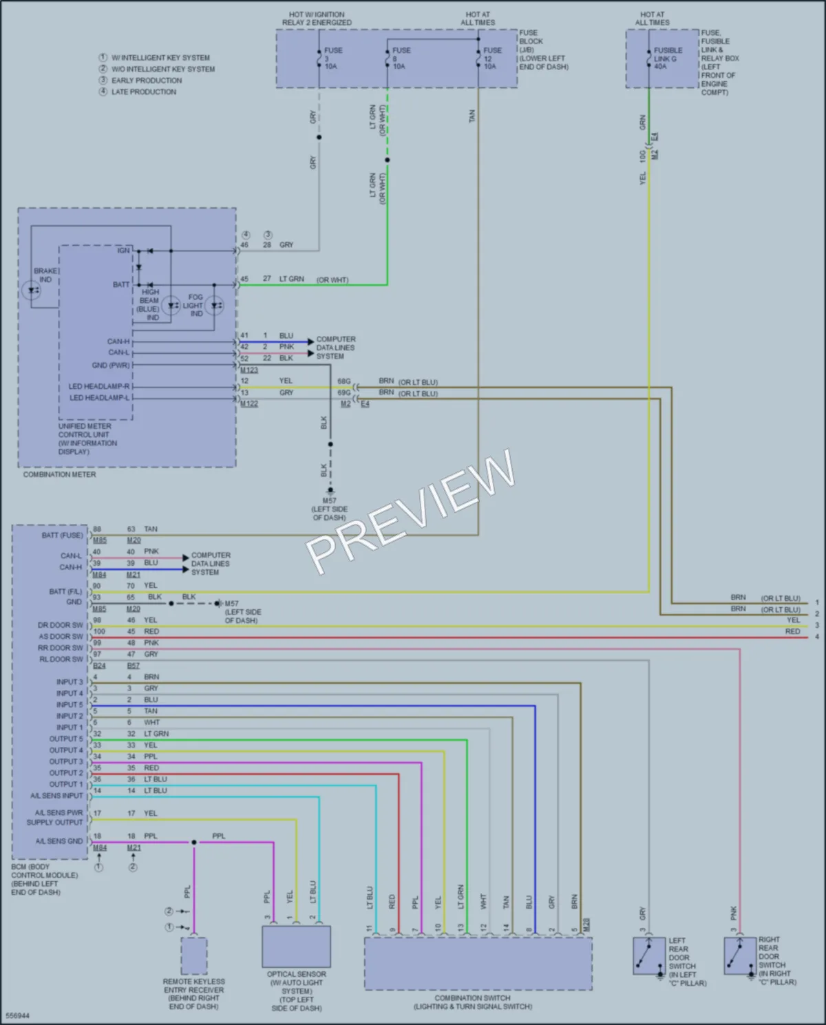 2018 Nissan Sentra Headlights wiring diagram preview