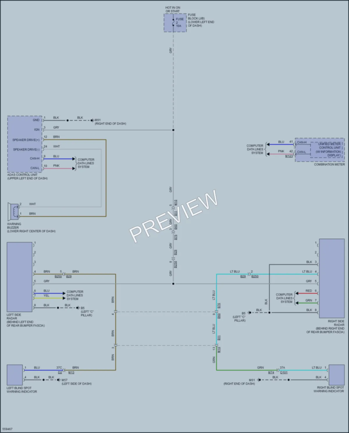 2018 Nissan Sentra Navigation wiring diagram preview