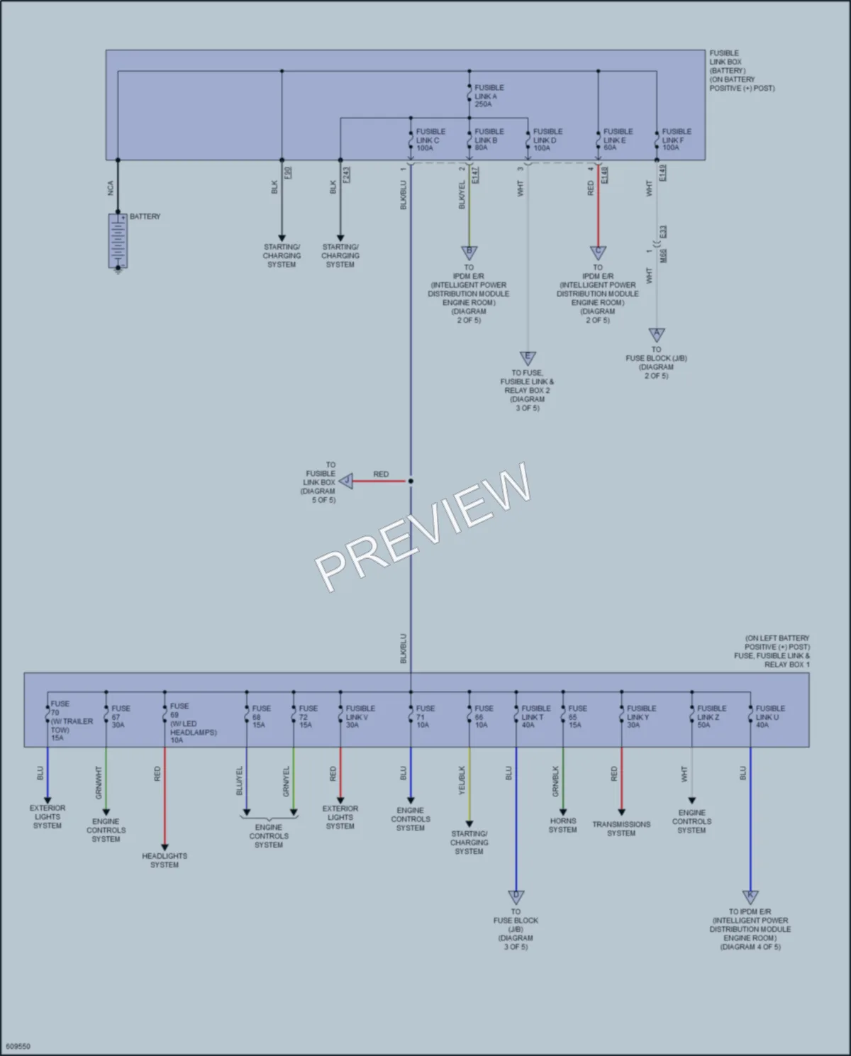 2018 Nissan Titan Power Distribution wiring diagram preview
