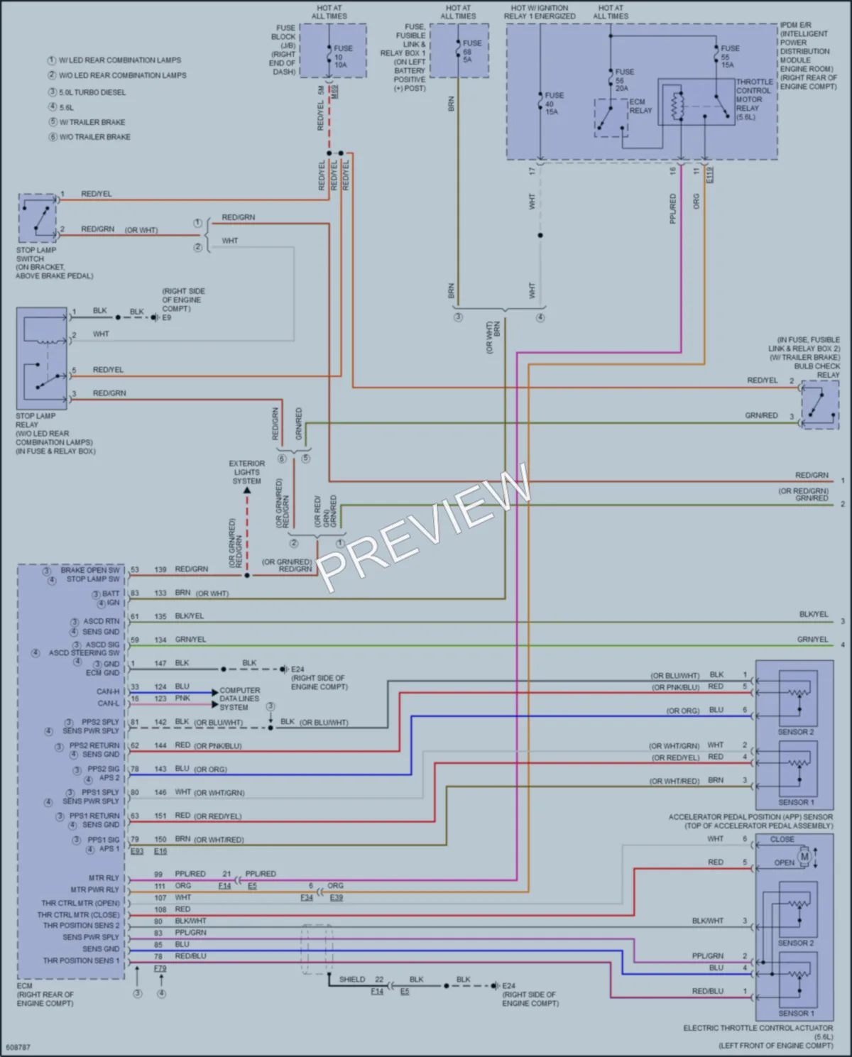 2018 Nissan TitanXD Cruise Control wiring diagram preview
