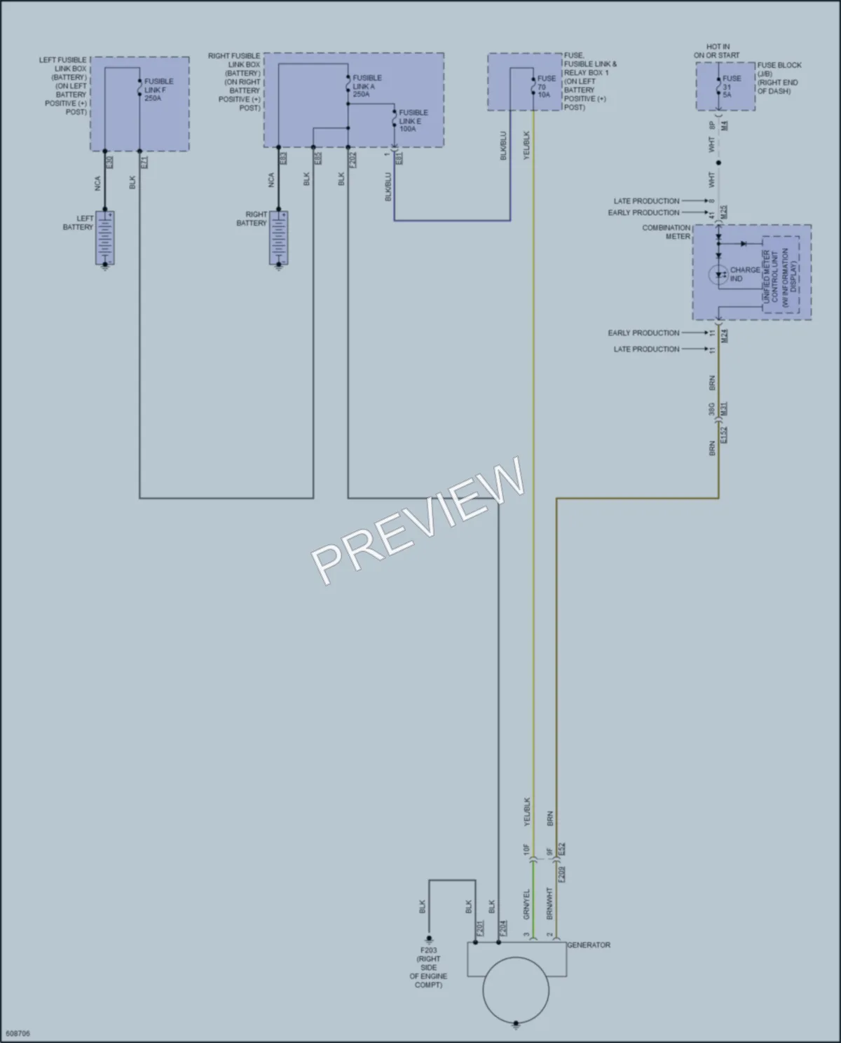 2018 Nissan TitanXD Starting Charging wiring diagram preview
