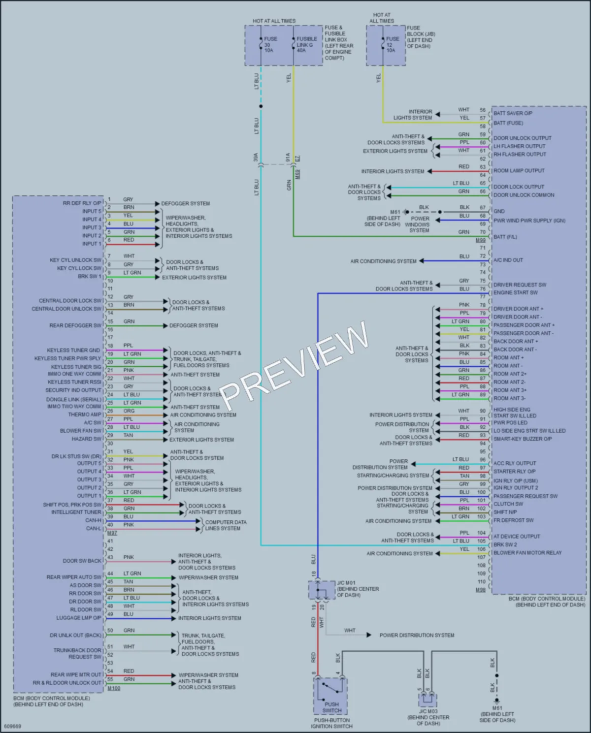 2018 Nissan VersaNote Body Control Modules wiring diagram preview