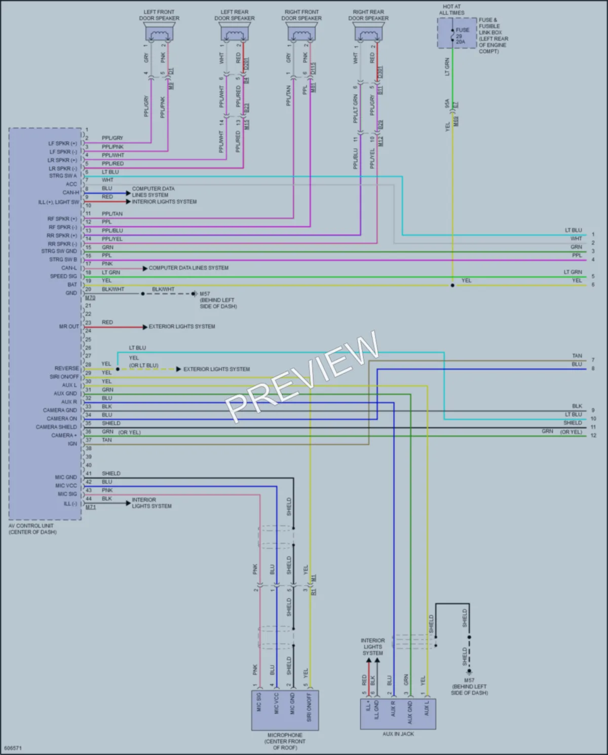 2018 Nissan VersaNote Navigation wiring diagram preview