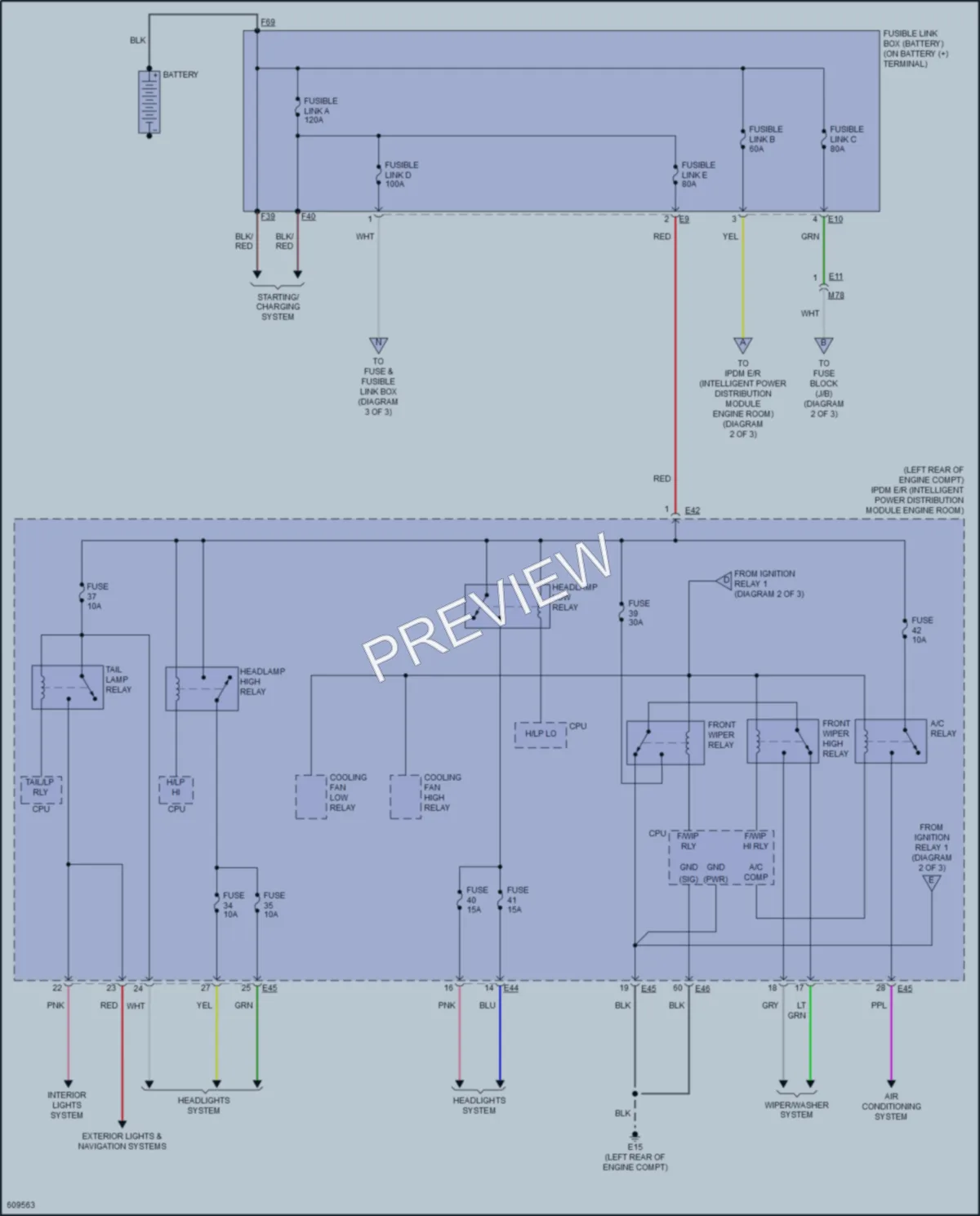 2018 Nissan VersaNote Power Distribution wiring diagram preview