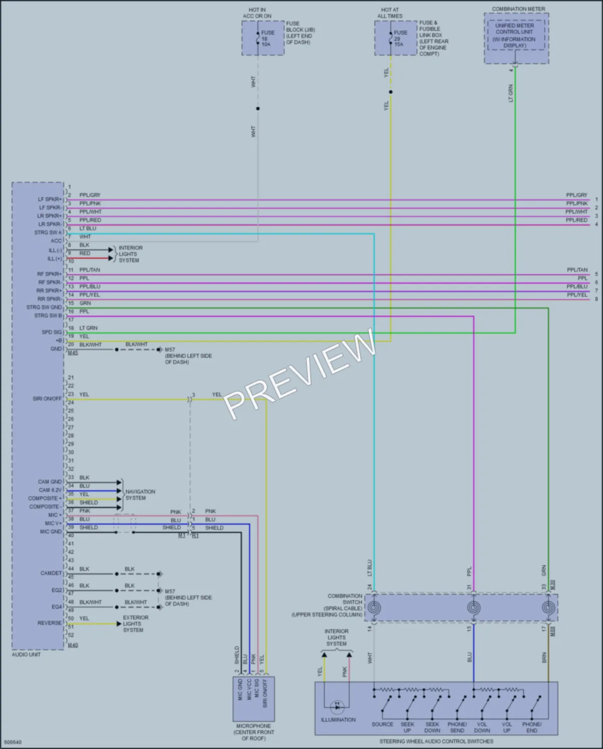 2018 Nissan VersaNote Radio wiring diagram preview
