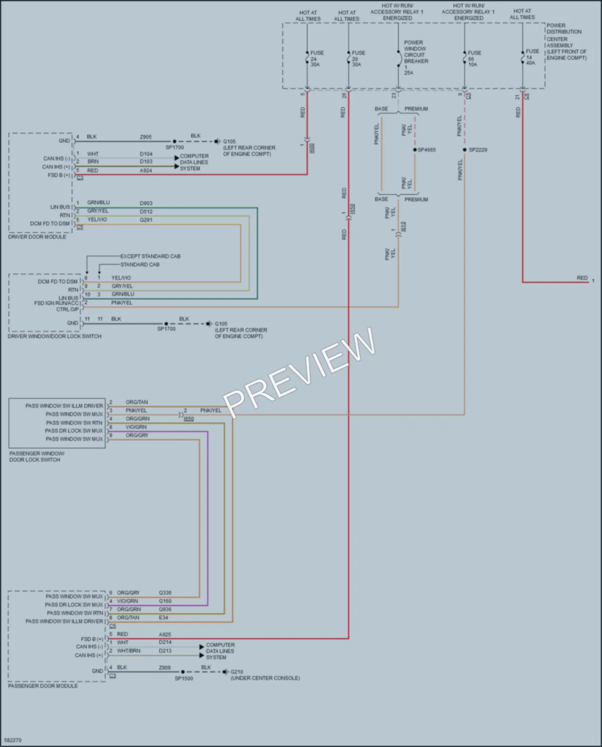 2018 Ram 1500Pickup Anti Theft wiring diagram preview