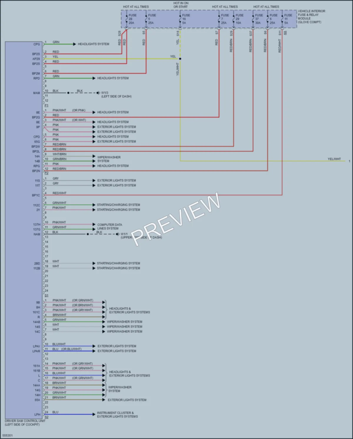 2018 Smart fortwoelectric Body Control Modules wiring diagram preview