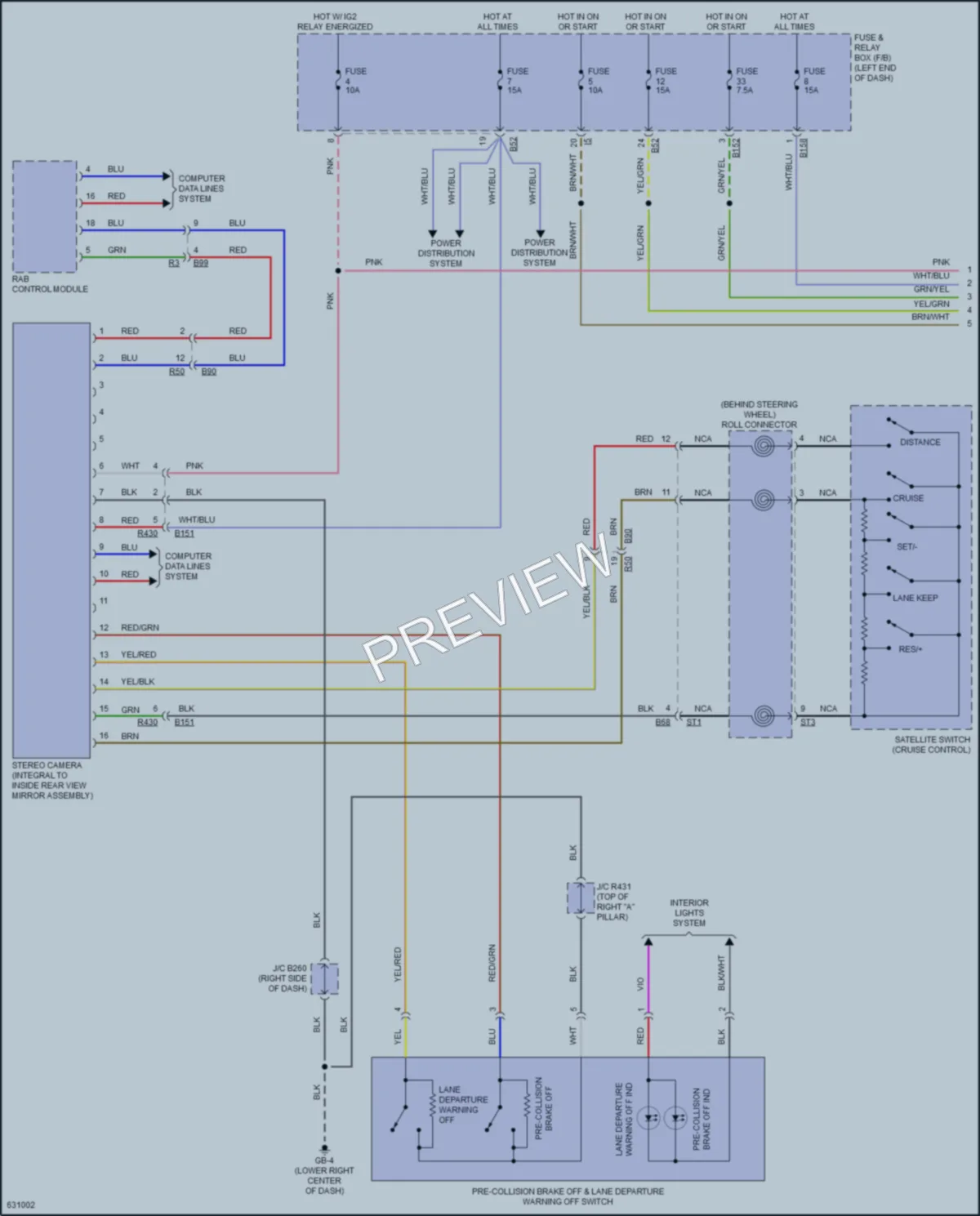 2018 Subaru Forester Navigation wiring diagram preview