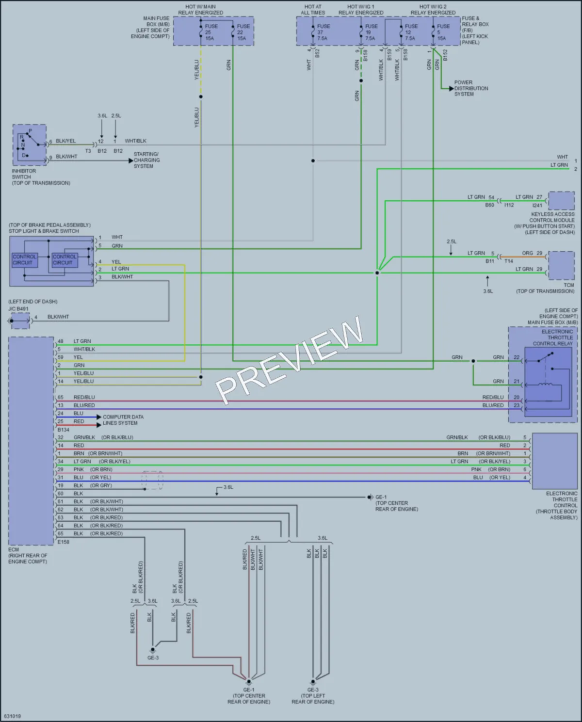 2018 Subaru Outback Navigation wiring diagram preview