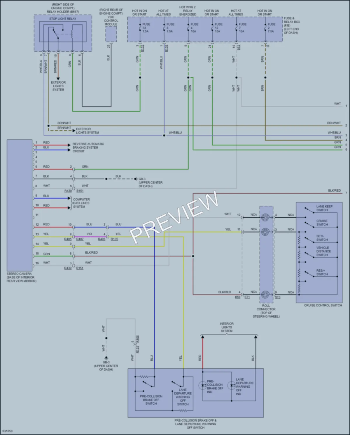 2018 Subaru WRX Navigation wiring diagram preview