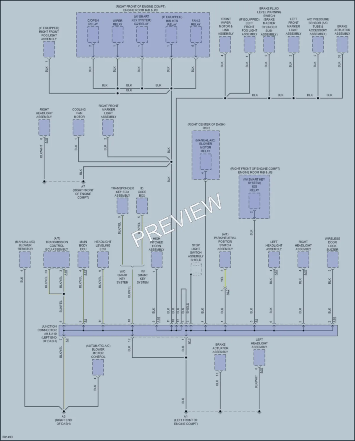 2018 Toyota 86 Ground Distribution wiring diagram preview