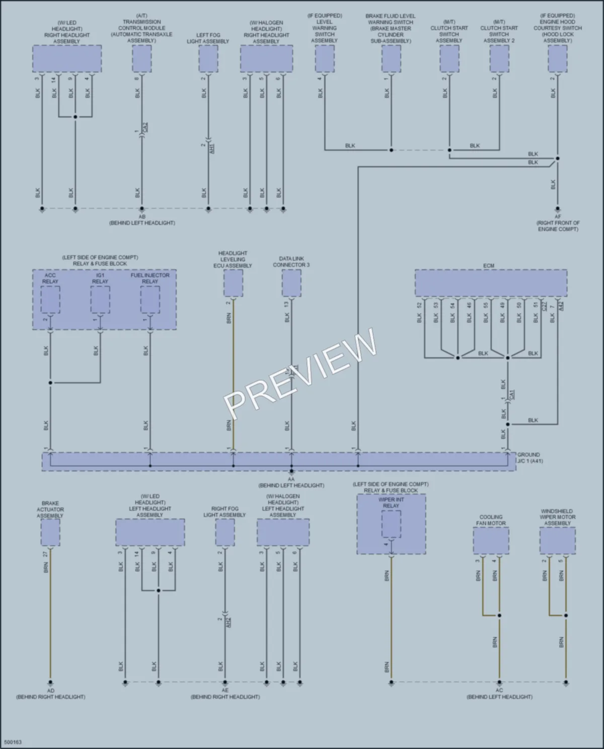 2018 Toyota YarisiA Ground Distribution wiring diagram preview
