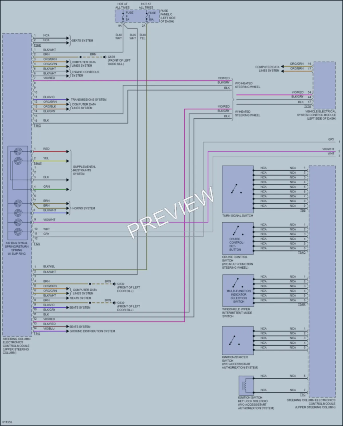 2018 Volkswagen Atlas Body Control Modules wiring diagram preview