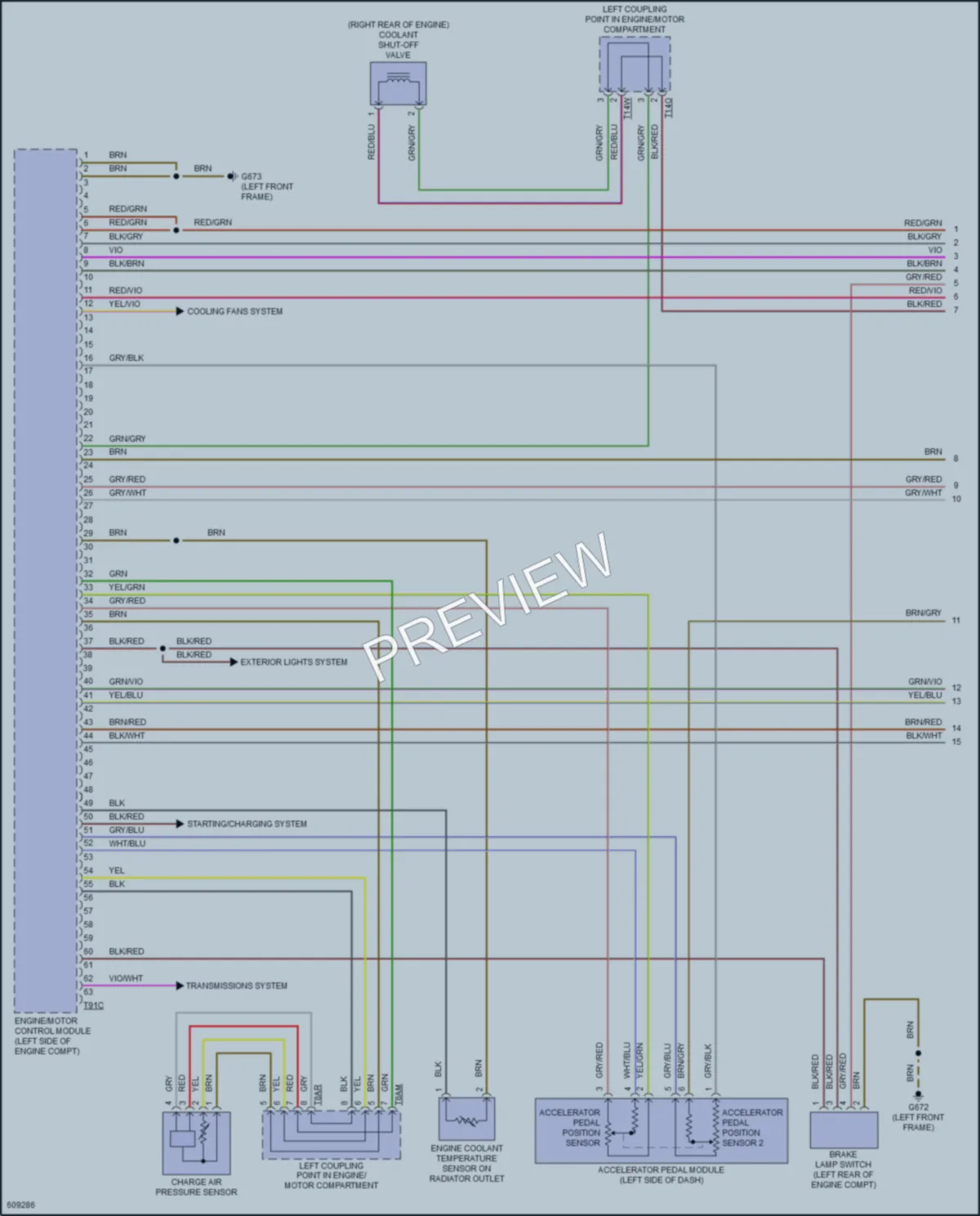 2018 Volkswagen Atlas Engine Performance wiring diagram preview