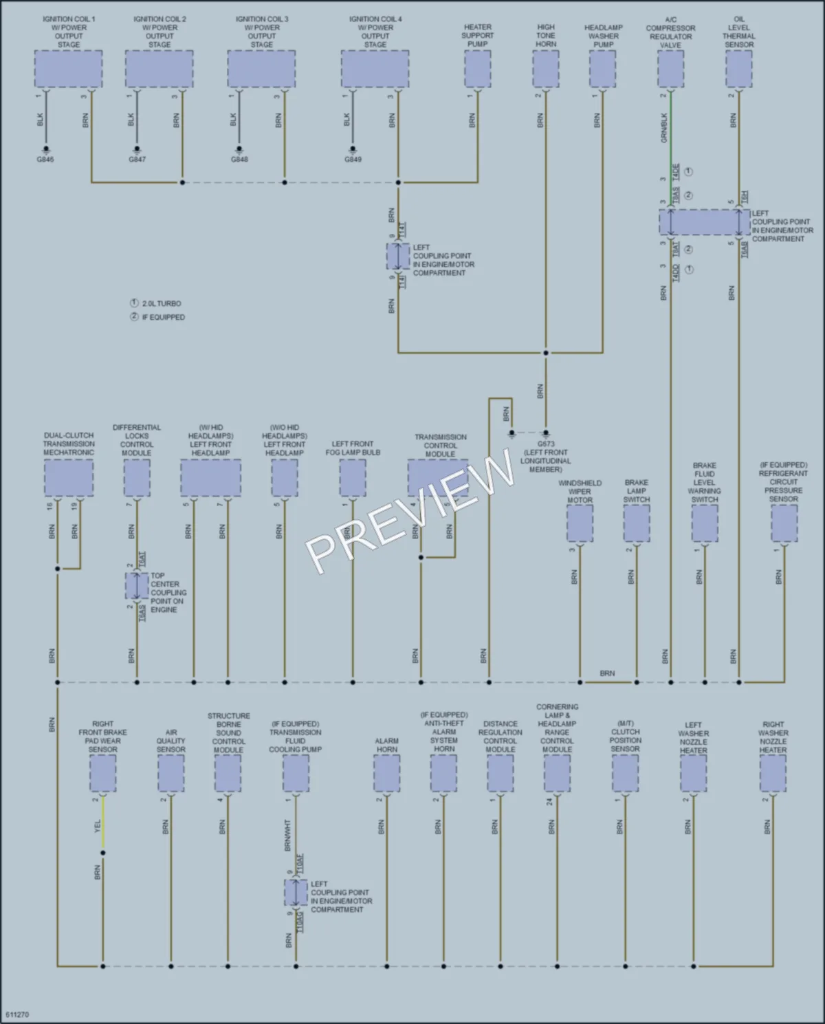 2018 Volkswagen GolfGTI Ground Distribution wiring diagram preview