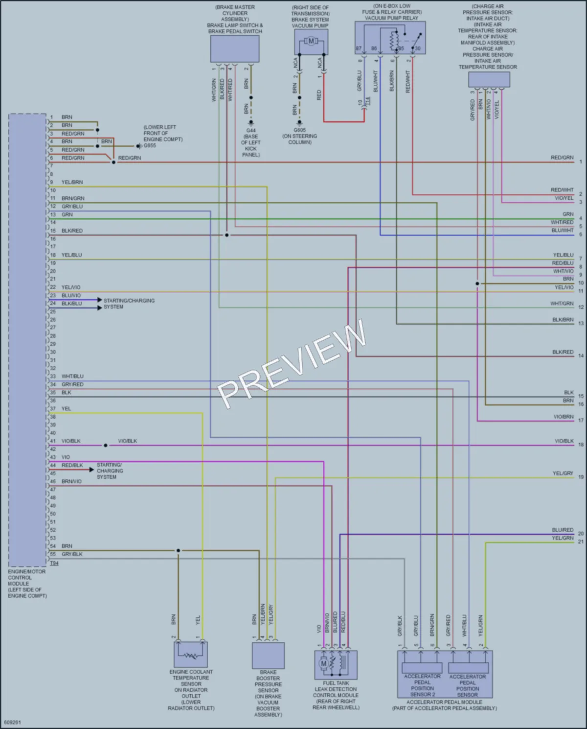 2018 Volkswagen Jetta Engine Performance wiring diagram preview