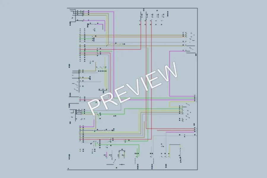 2018 Volvo S90PlugIn Power Door Locks wiring diagram preview