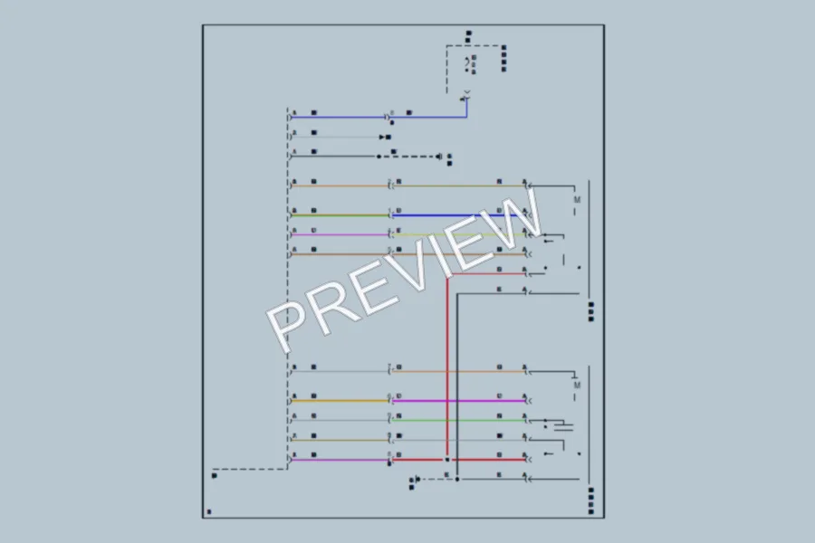 2018 Volvo S90PlugIn Power Top Sunroof wiring diagram preview