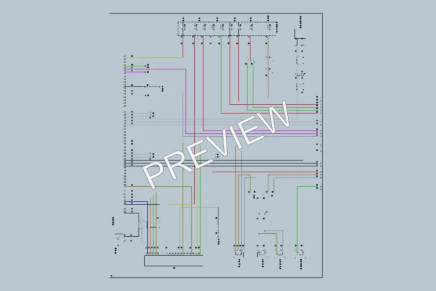 2018 Volvo S90PlugIn Radio wiring diagram preview