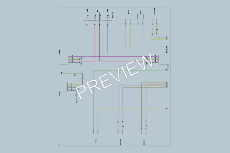 2018 Volvo S90PlugIn Supplemental Restraints wiring diagram preview