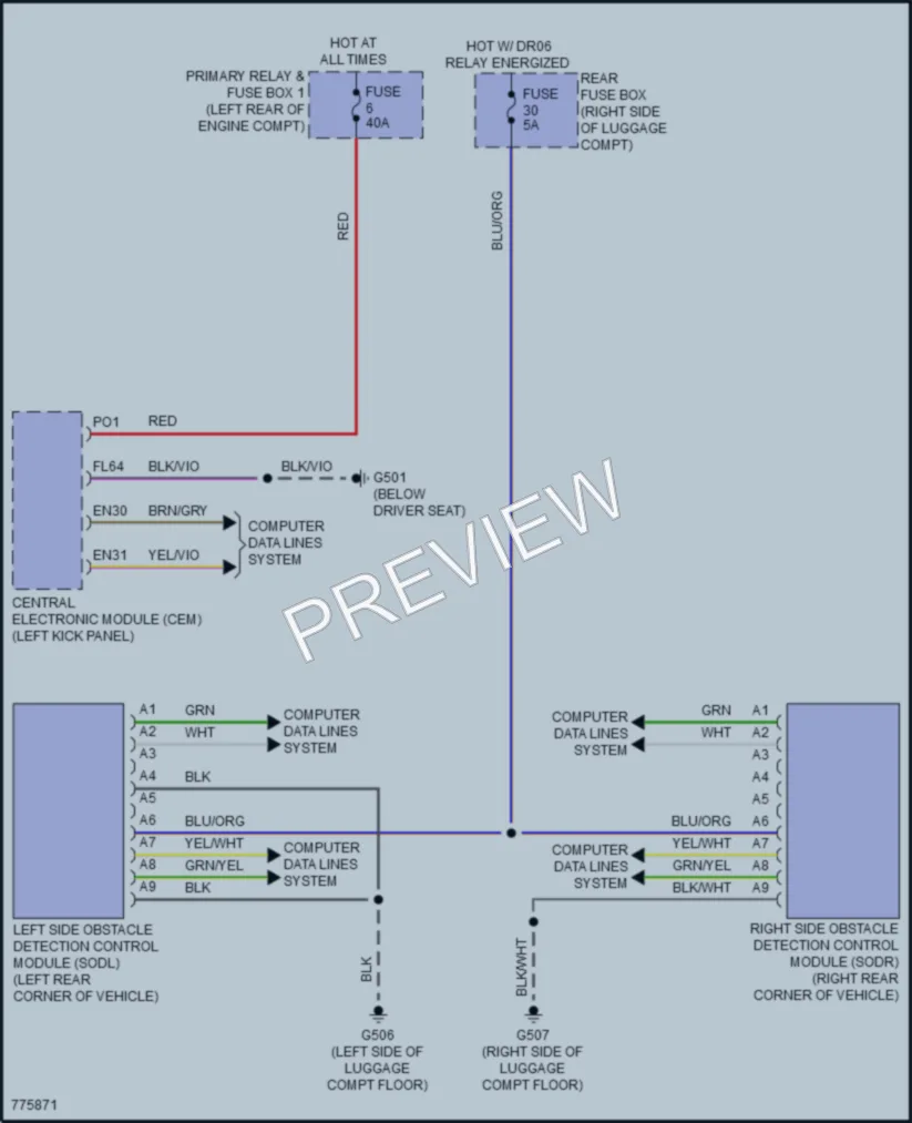 2018 Volvo XC90 Navigation wiring diagram preview