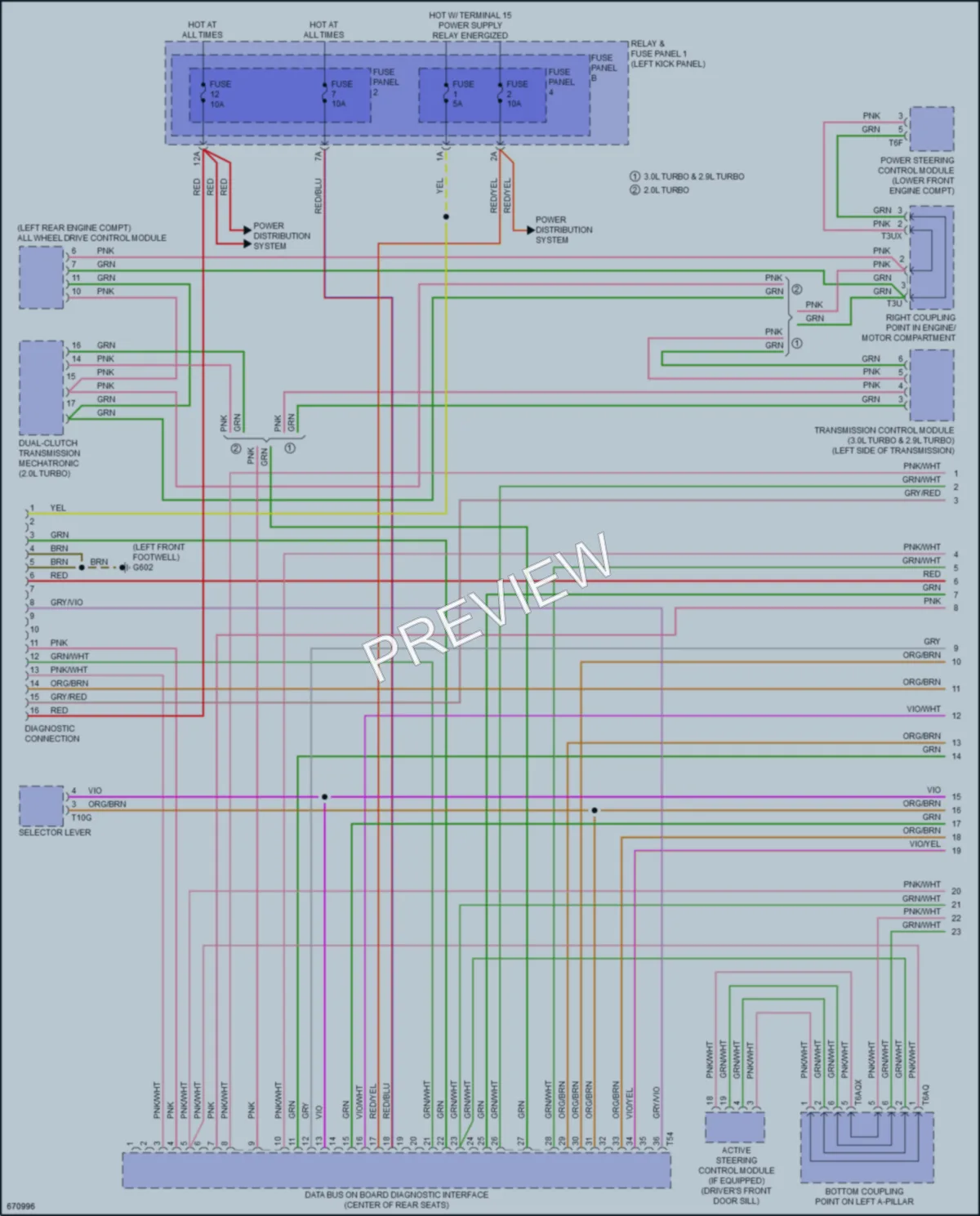 2019 Audi A5 Computer Data Lines wiring diagram preview
