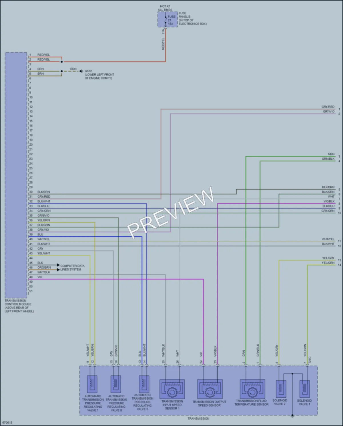 2019 Audi Q3 Transmission wiring diagram preview