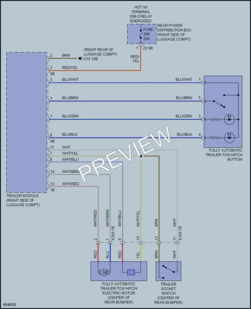 2019 BMW 330i Active Bodyworks wiring diagram preview