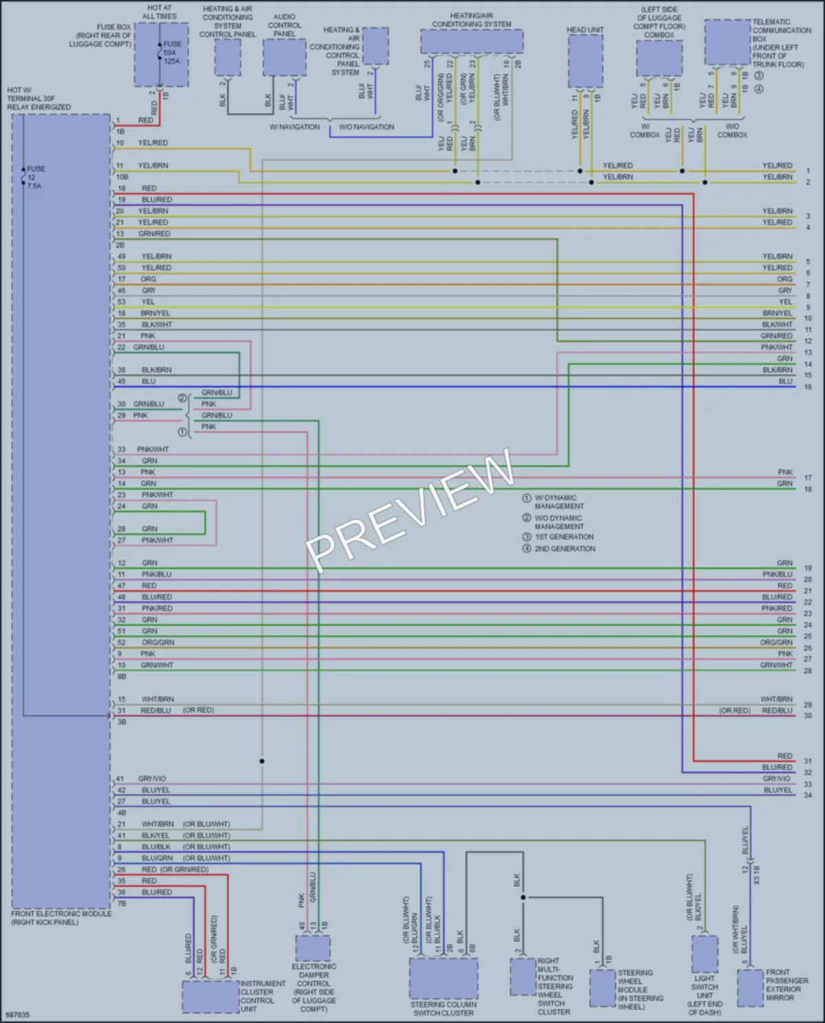 2019 BMW 340iGranTurismo Computer Data Lines wiring diagram preview