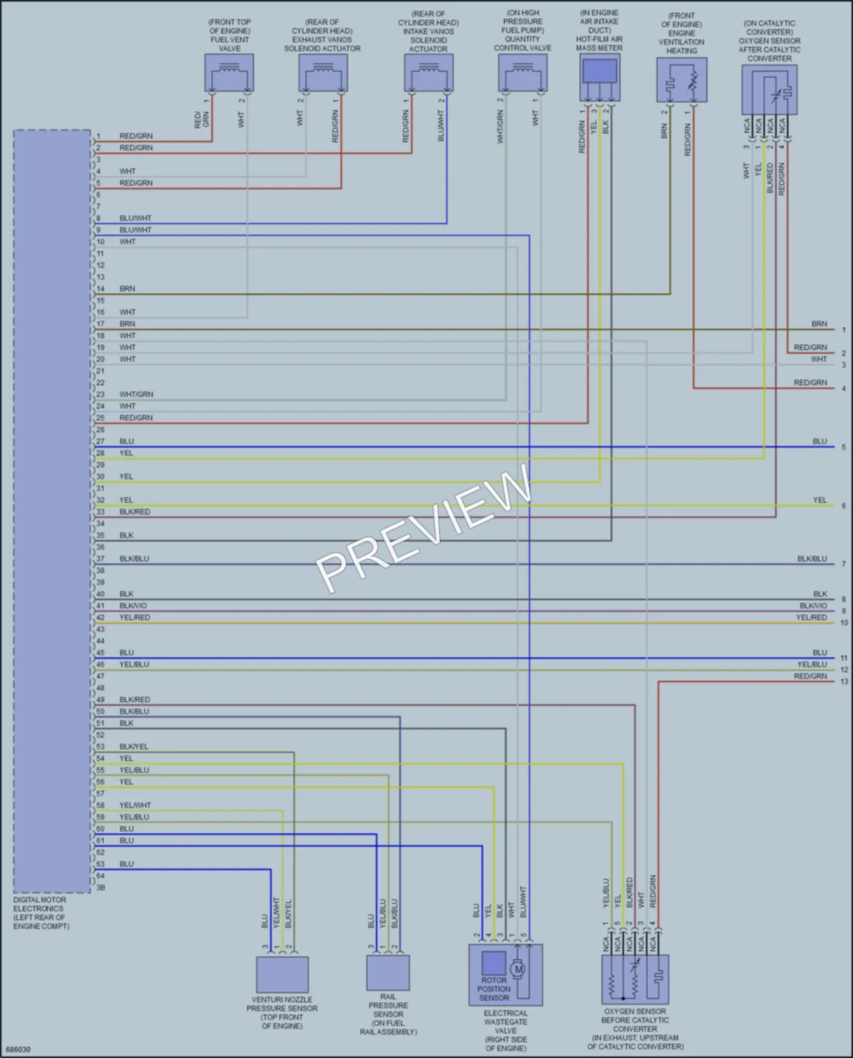 2019 BMW 430iGranCoupe Engine Performance wiring diagram preview