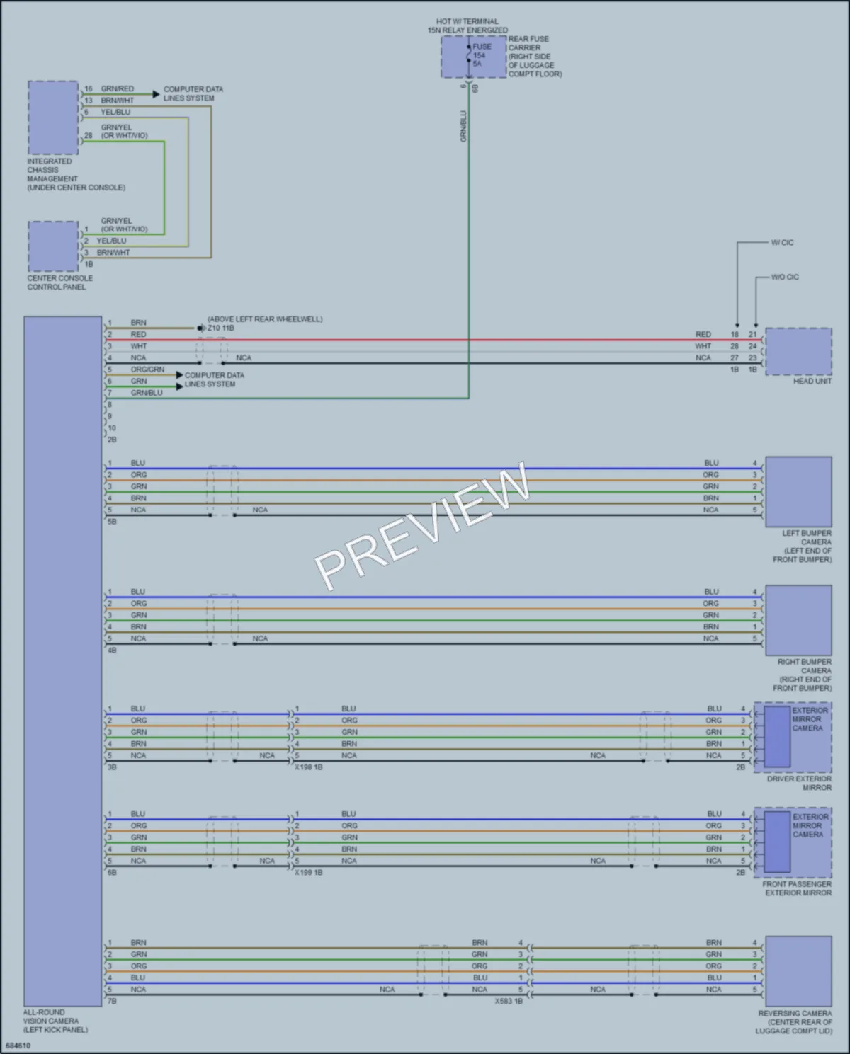 2019 BMW 440iGranCoupe Navigation wiring diagram preview