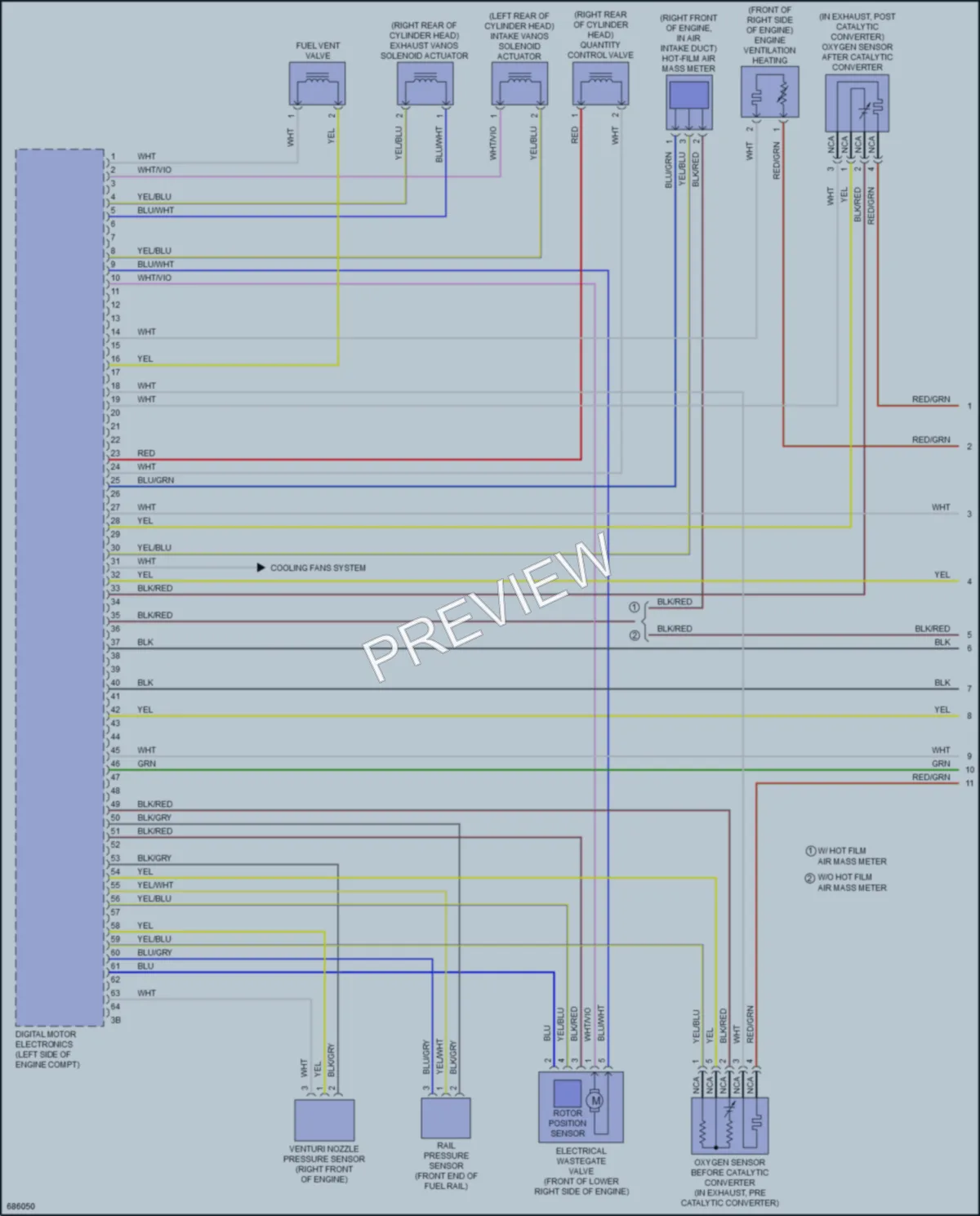 2019 BMW 740i Engine Performance wiring diagram preview