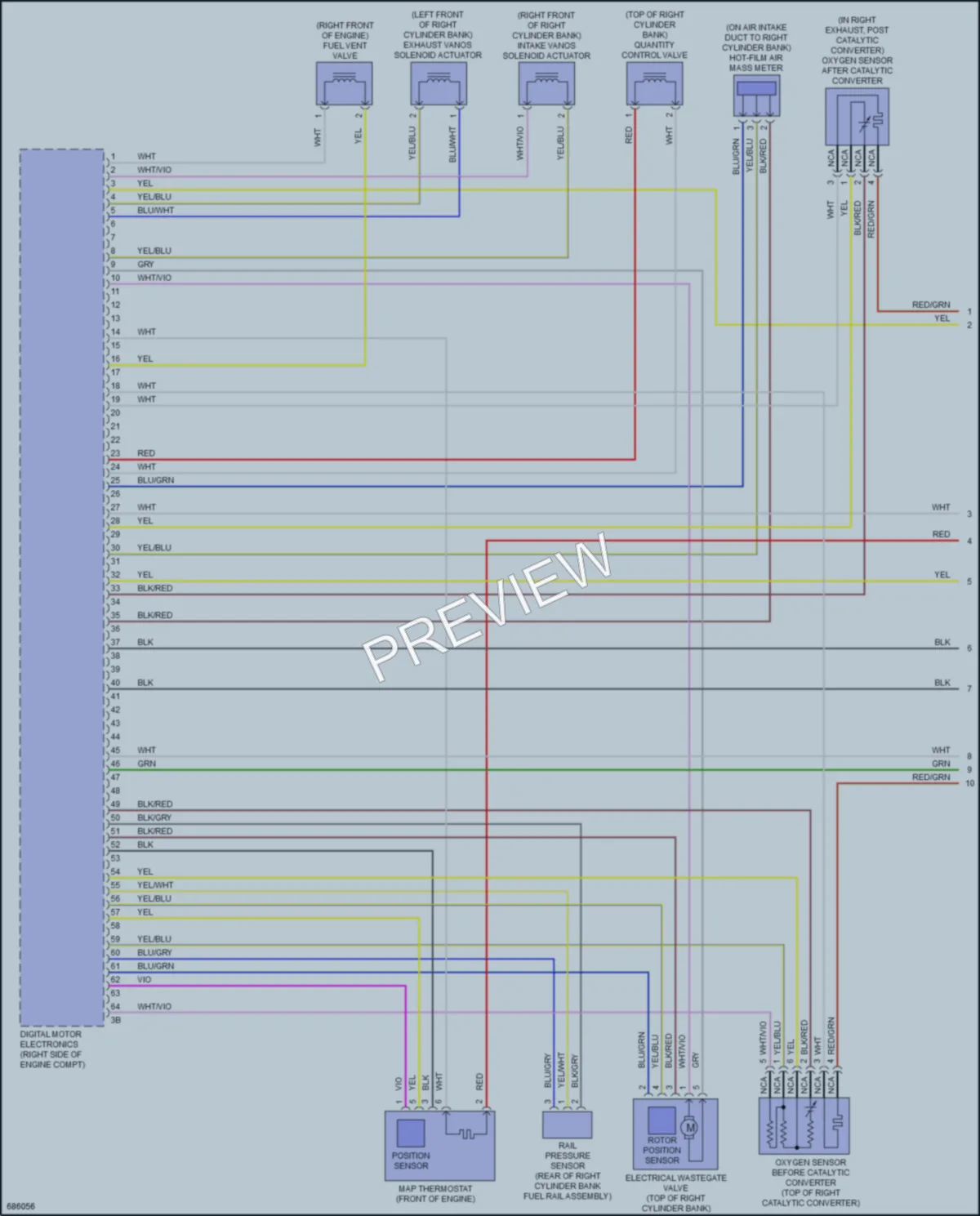 2019 BMW 750Li Engine Performance wiring diagram preview
