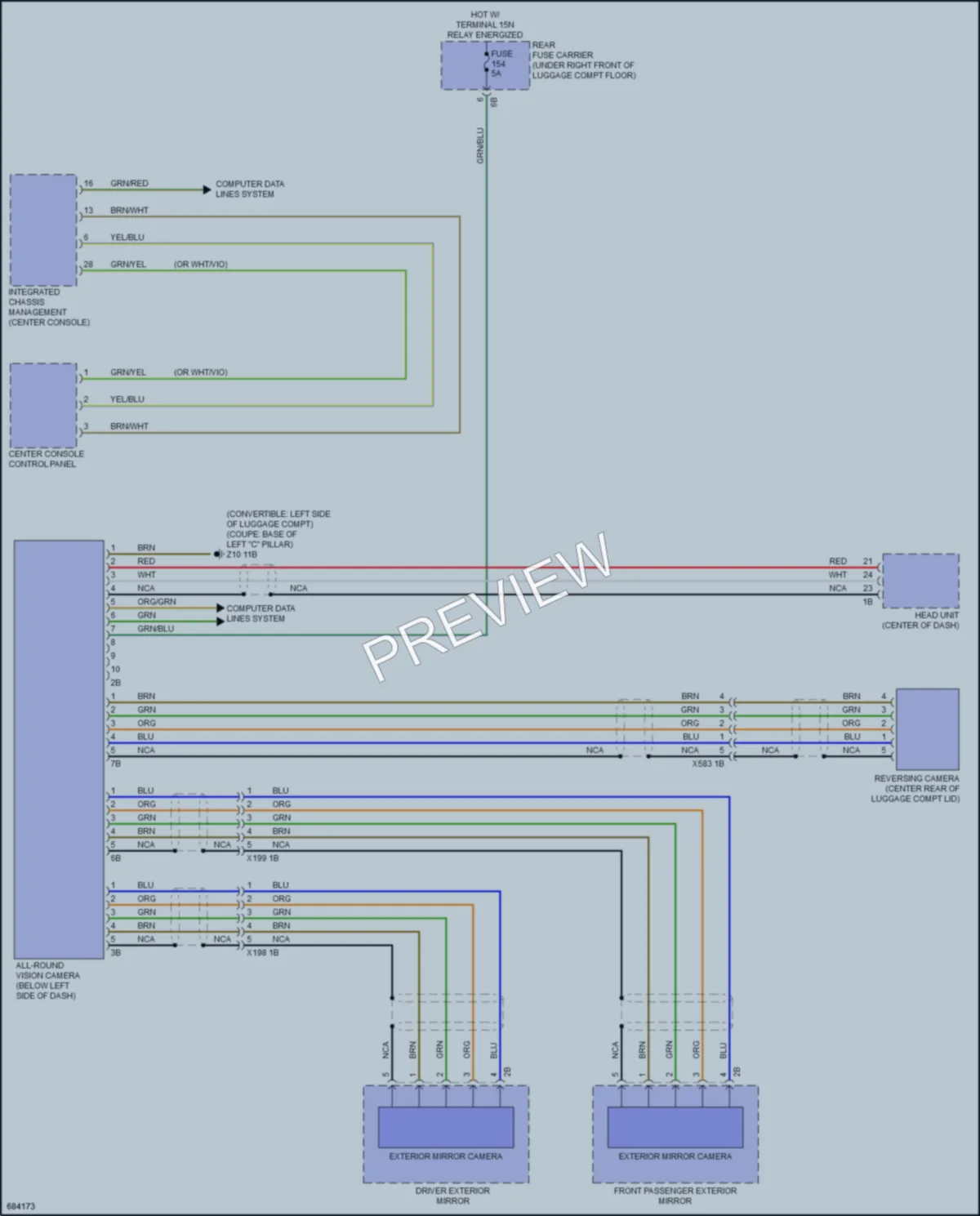 2019 BMW M2 Navigation wiring diagram preview