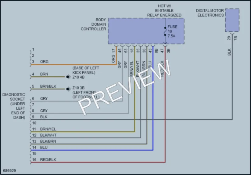 2019 BMW X1 Computer Data Lines wiring diagram preview