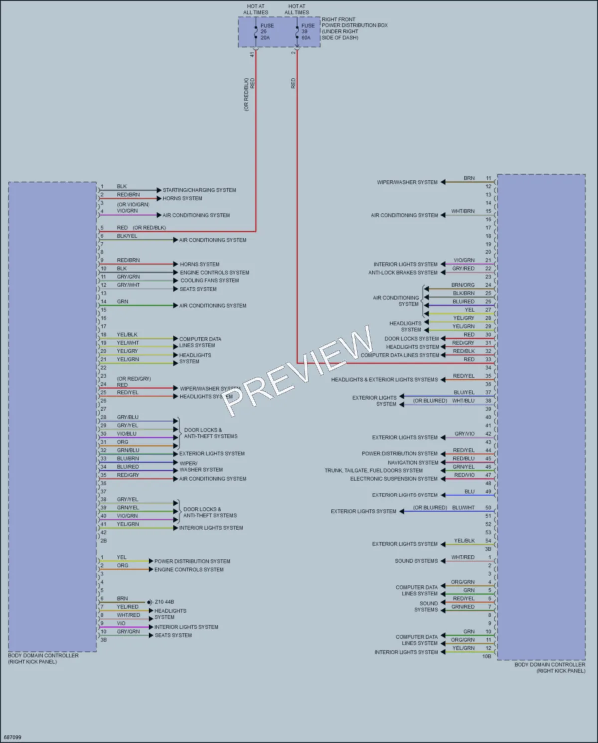 2019 BMW X7 Body Control Modules wiring diagram preview