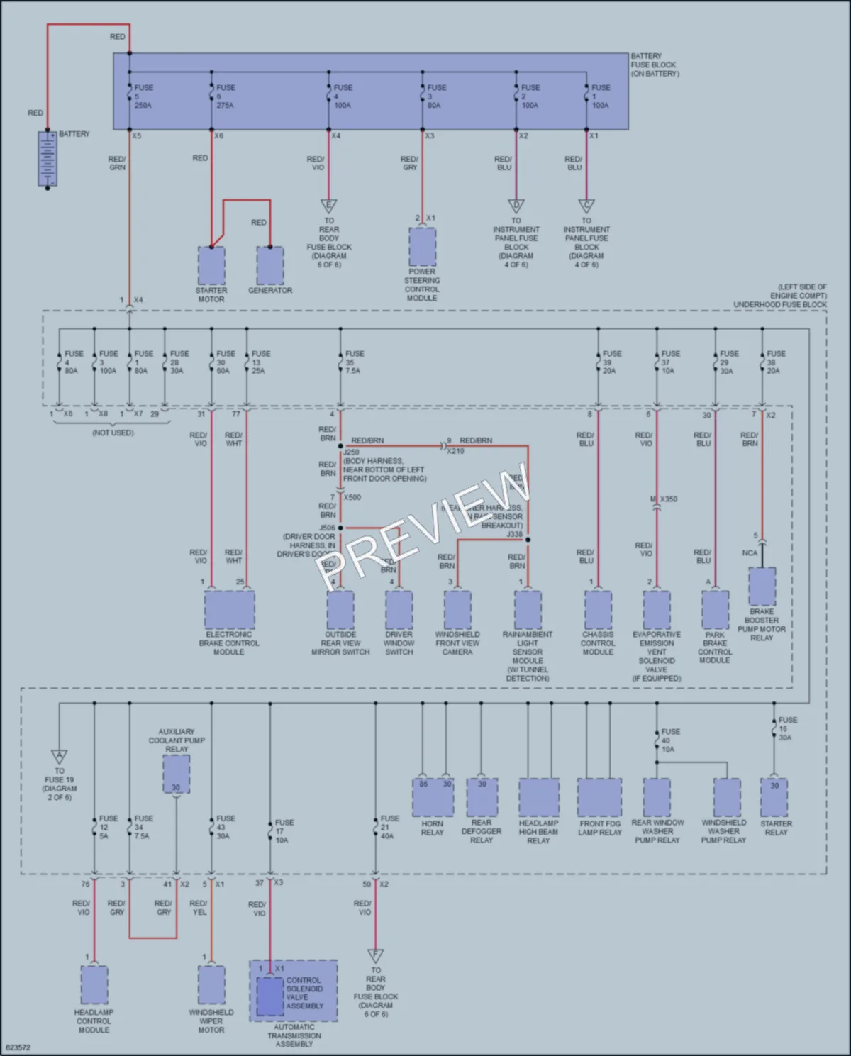 2019 Buick Cascada Power Distribution wiring diagram preview